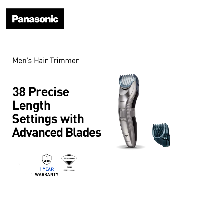 Panasonic ERGC71 Hair, Beard & Body Hair Trimmer Shopee Malaysia