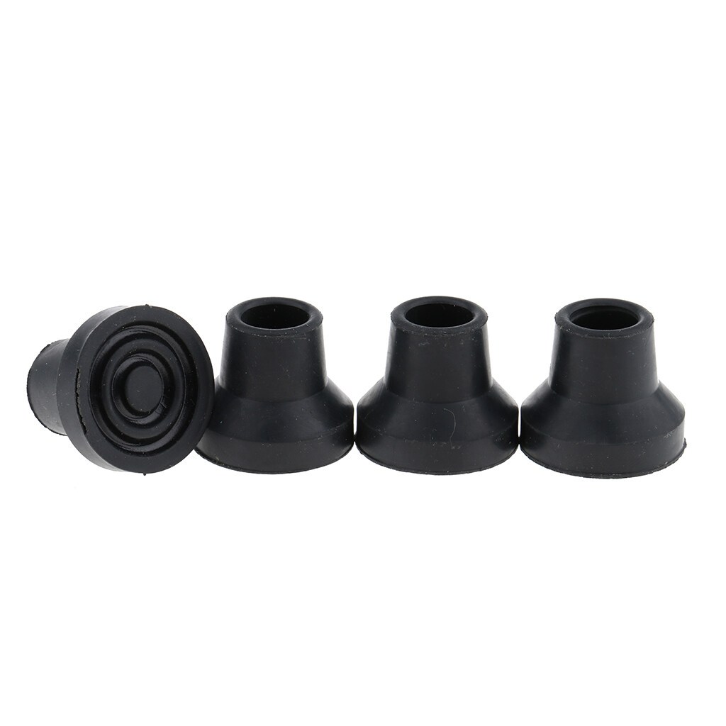 RUBBER TIP FOR QUAD CANE-BLACK COLOR (13MM-NARROW BASE)/ (16MM-WIDE ...