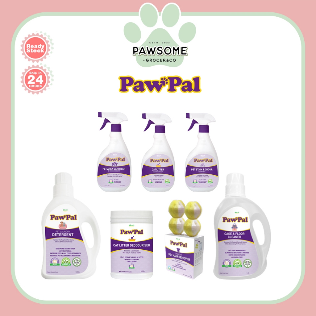 BIOD PawPal Cat Litter Deodouriser/Pet Area Sanitiser&Deodouriser/Pet