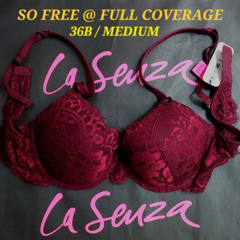 La Senza Remix Push Up Bra Size 34B - Flower, Women's Fashion, New