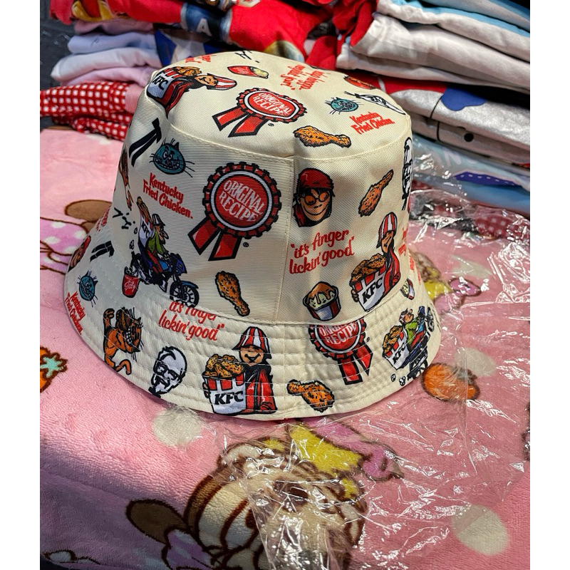 kfc bucket hat collaboration ujang | Shopee Malaysia