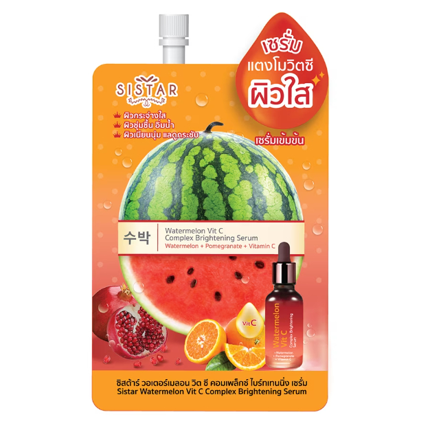 Sistar watermelon Vit C Complex Brightening Serum 8ml Shopee Malaysia