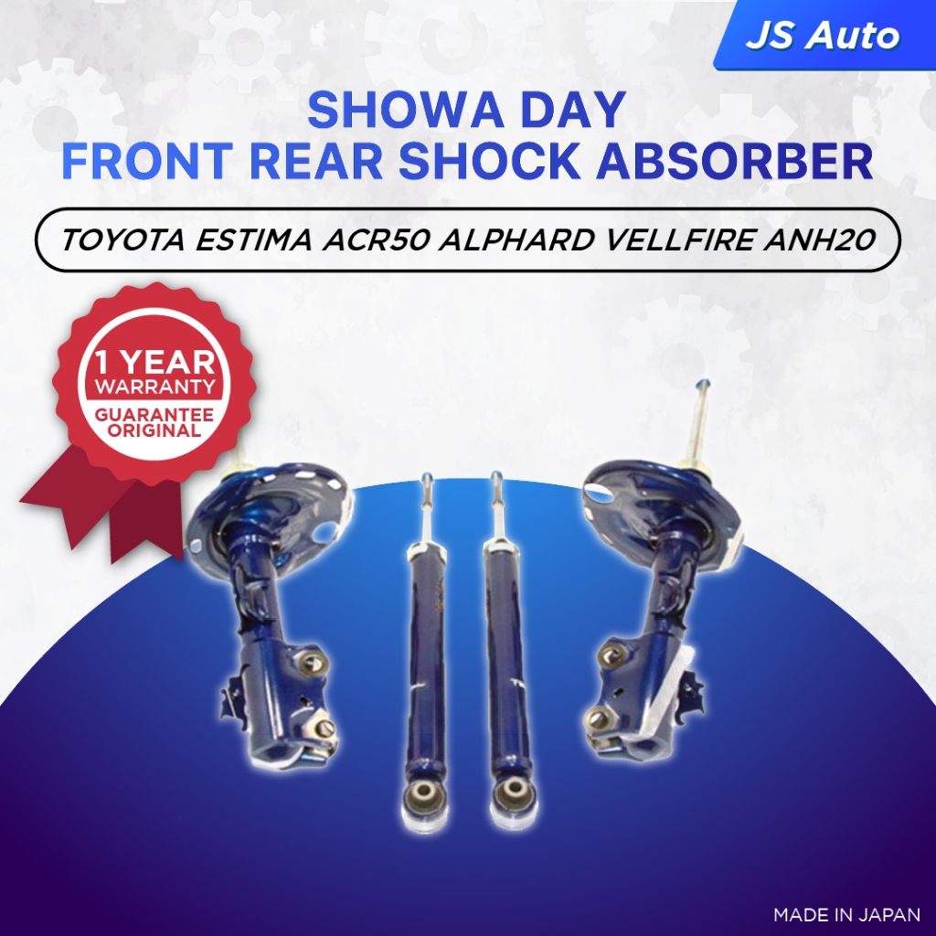 🔥TOYOTA ESTIMA ACR50 ALPHARD VELLFIRE ANH20 SHOWA DAY FRONT REAR ...