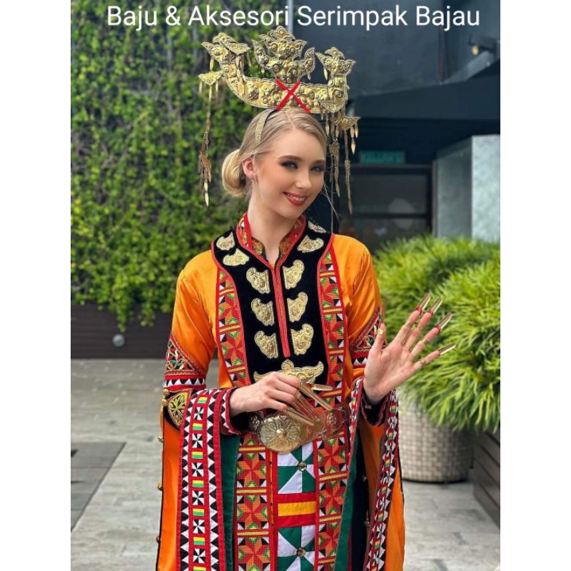 Aksesori & Baju Serimpak Bajau full set | Shopee Malaysia