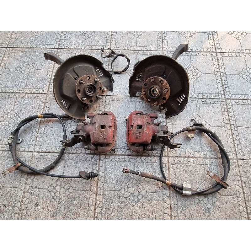 Toyota MRS zzw30 (mrs) Carrier SUBASSY, Rear Axle Knuckle With Brake