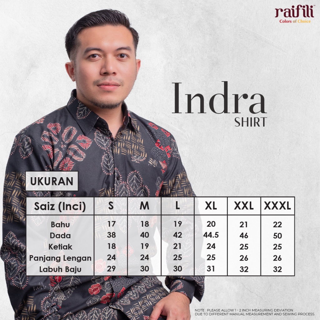 RAIFILI INDRA SHIRT 2.0 | Shopee Malaysia