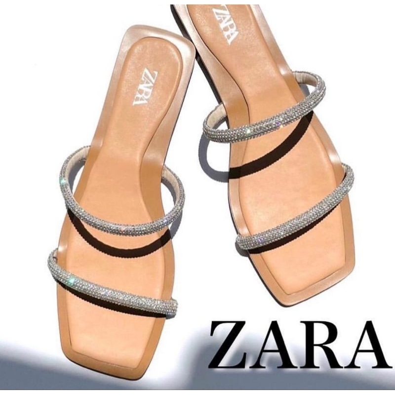 Zara minimal hot sale flat sandals