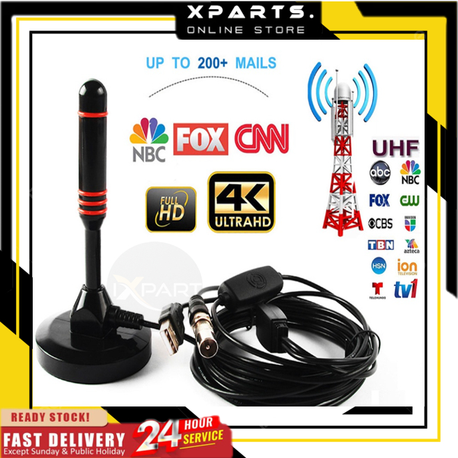 10 Meters Antenna Cable Indoor Antenna TV Antena 1080P Digital HDTV