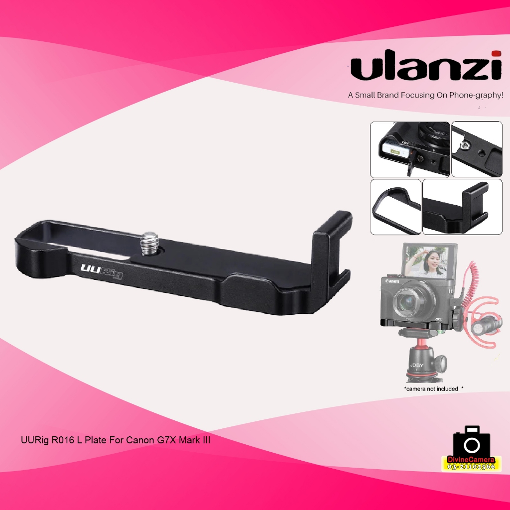 ulanzi UURig R016 L Plate For Canon G7X Mark III | Shopee Malaysia