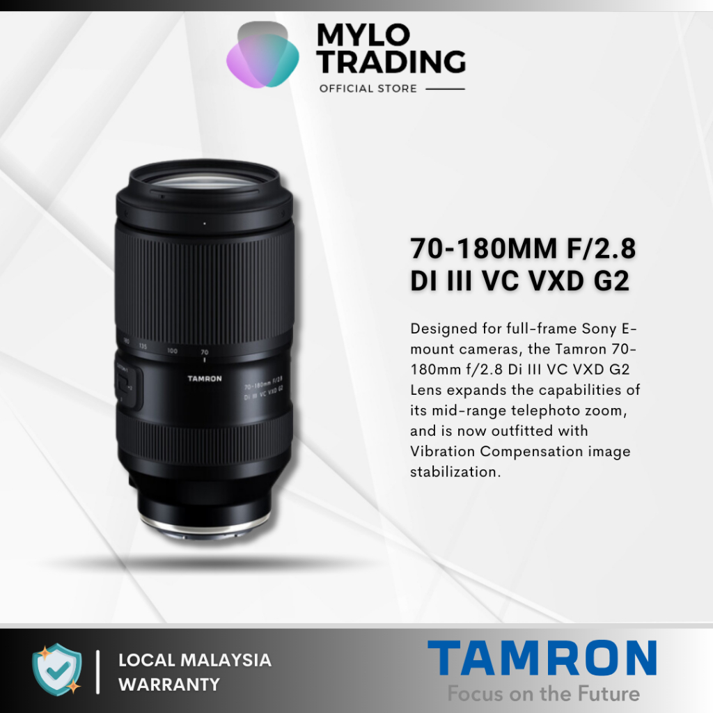 TAMRON 70-180mm F/2.8 Di III VC VXD 醜く G2