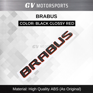 READY STOCK Mercedes-Benz Brabus logo Car Rear Trunk Body Decal Emblem  Badge Sticker