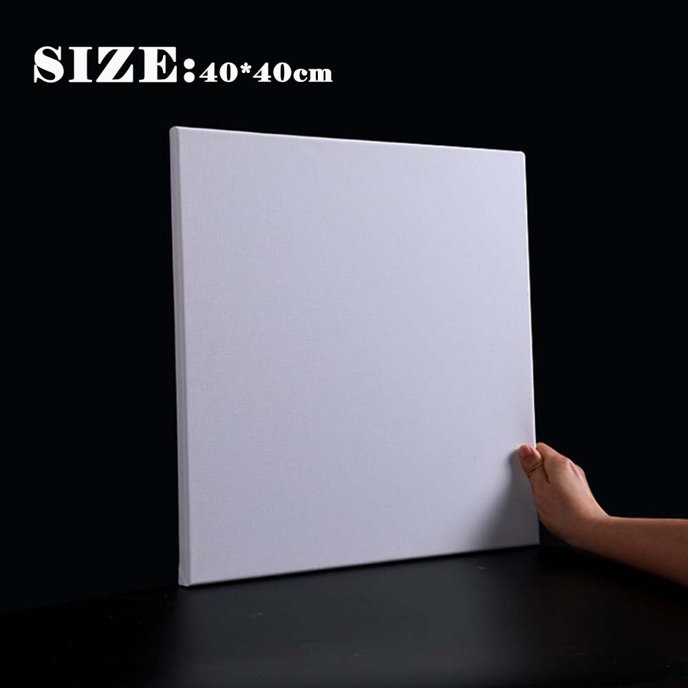 （1/2）Stretched Canvas Board Frame / kanvas lukis / drawing canvas