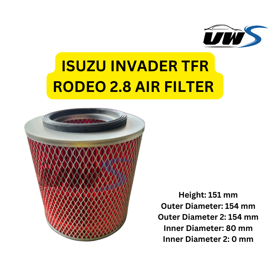 6416 ISUZU INVADER TFR RODEO 2.8 AIR FILTER | Shopee Malaysia