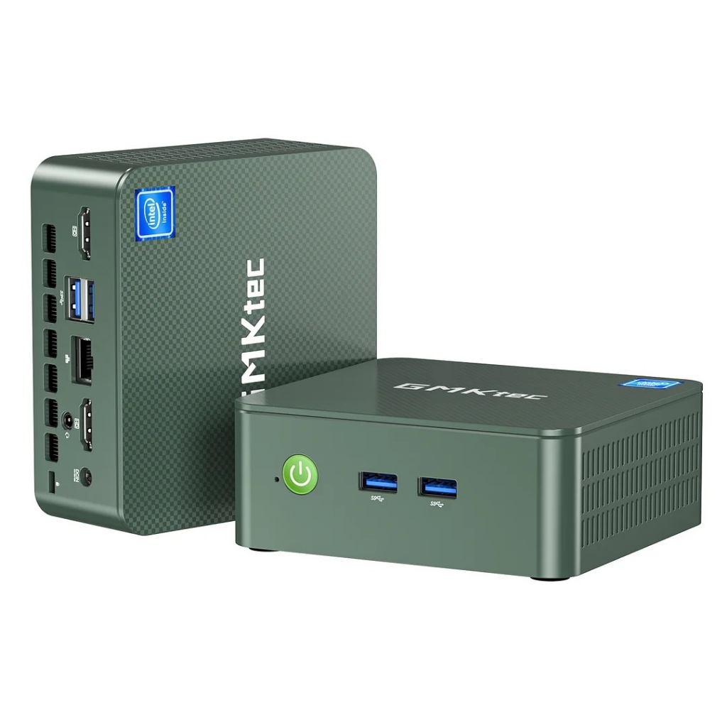 Mini PC, Intel 12th Gen Alder Lake- N100(up To 3.4GHz), 16GB DDR4 RAM 512GB M.2 SSD, Desktop Computer Support 4K Dual Display/USB3.2/Type
