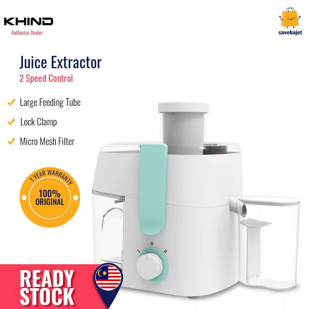 Khind Juice Extractor Juicer Mesin Buah JE300 Shopee Malaysia