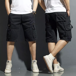 MU ELMER SELUAR POCKET PENDEK DEWASA / SELUAR 6 POCKET BERWARNA / MEN SHORT  PANTS / CASUAL SHORT PANTS / SELUAR POCKET