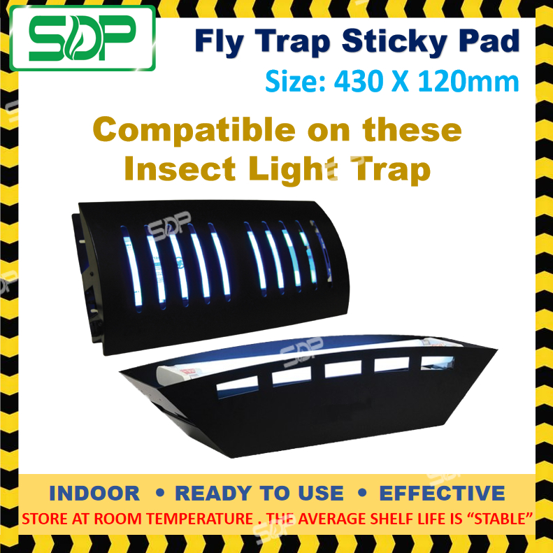 12pcs Fly Trap Premium Quality Sticky Pad RTG/Radiance 30 Insect ...