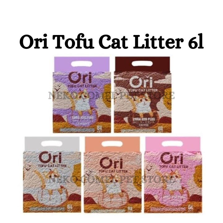 Ori Tofu Cat Litter 6L / Pasir Kucing Soya Tofu Litter 6L Shopee Malaysia