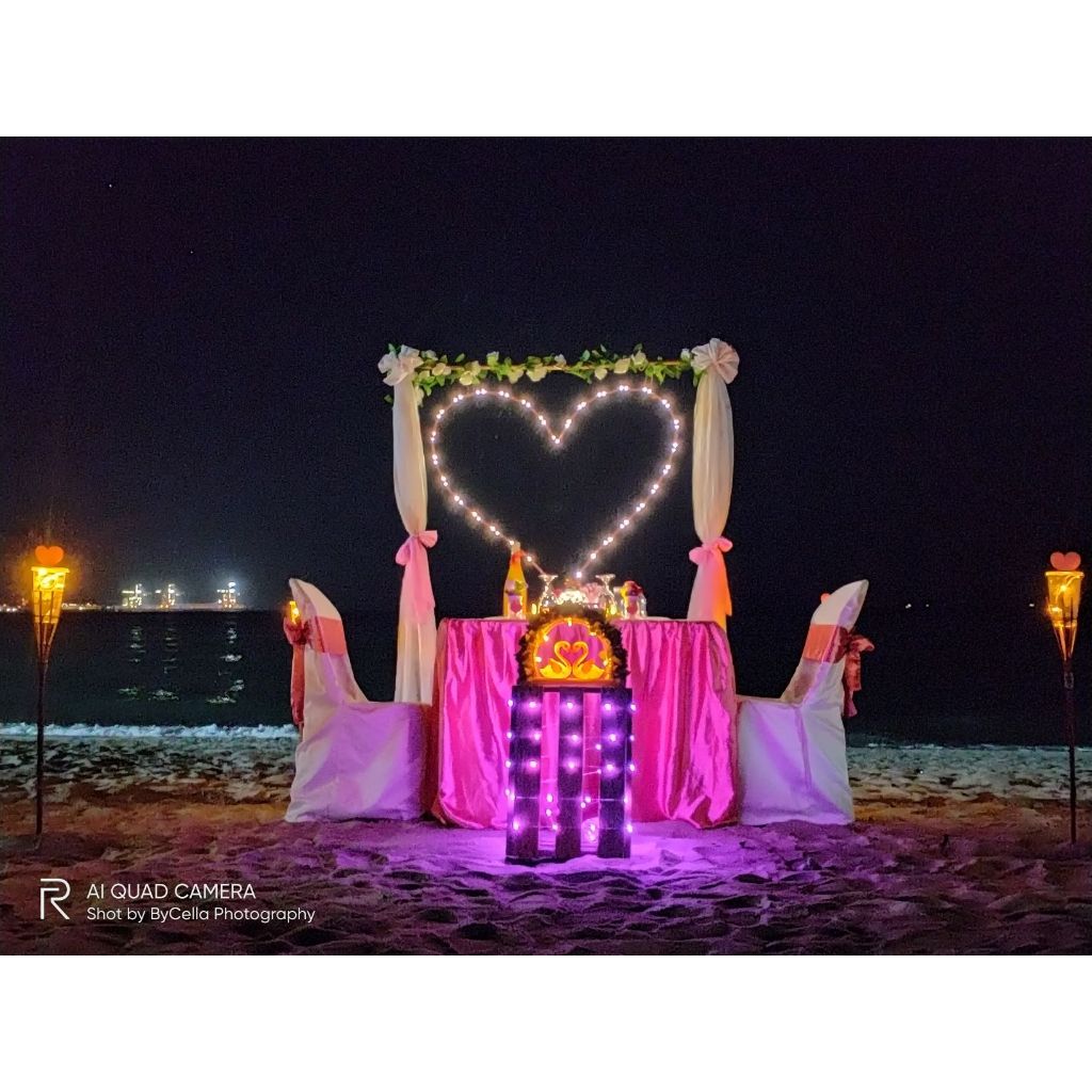 Candle light Dinner By The Beach Pantai Teluk Batik (For 2 Person