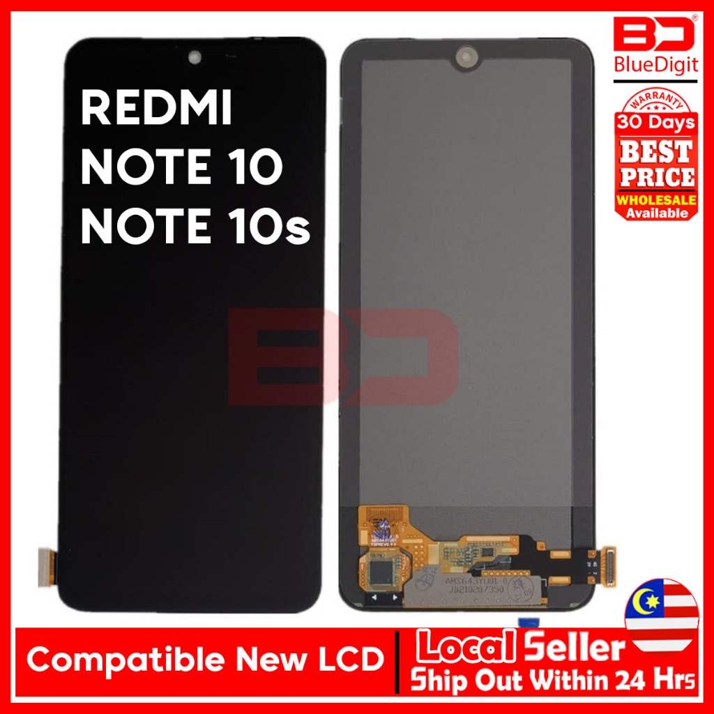 REDMI NOTE 10 / NOTE 10s 4G M2101K7AI M2101K7AG M2101K7BG LCD Touch ...