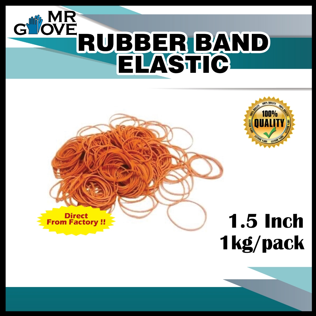 50Pcs Large Rubber Bands,127*4mm Elastic Bands ,Home Office Stretchable Band  Sturdy Rubber Band