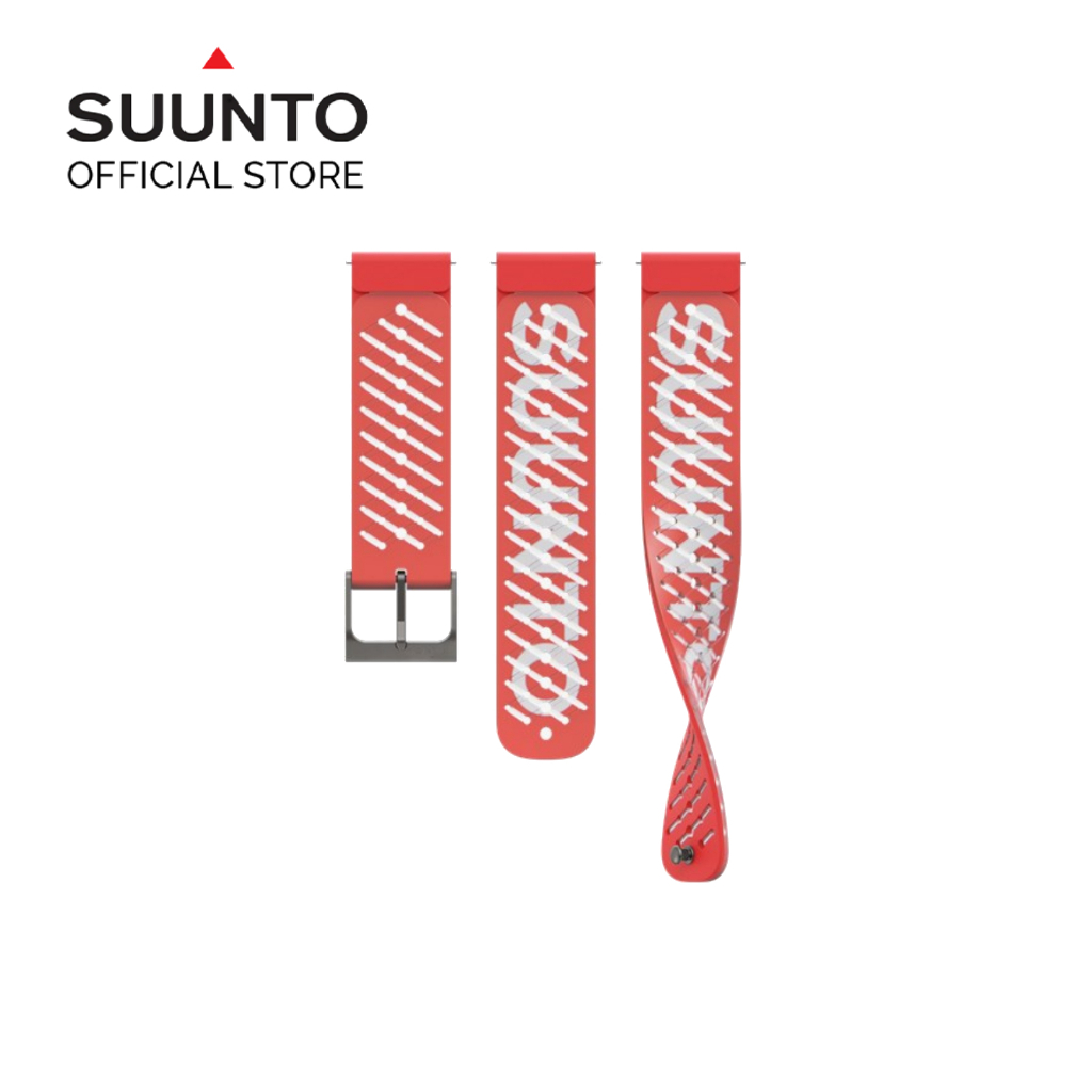Suunto 22mm Athletic 5 Silicone Strap Lava Red (S+M Size) | Shopee Malaysia