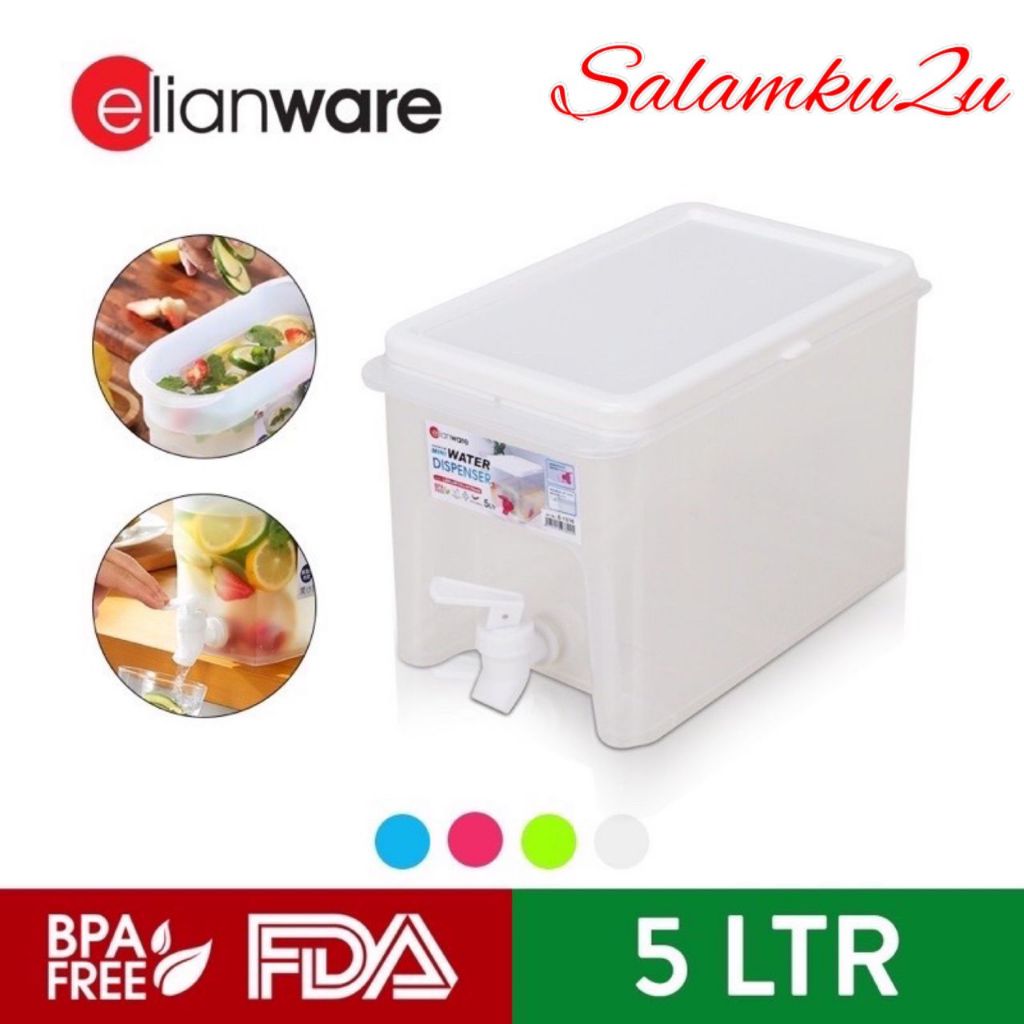 Elianware 5Liter Mini Water Dispenser with Tap / Refrigerator Fridge