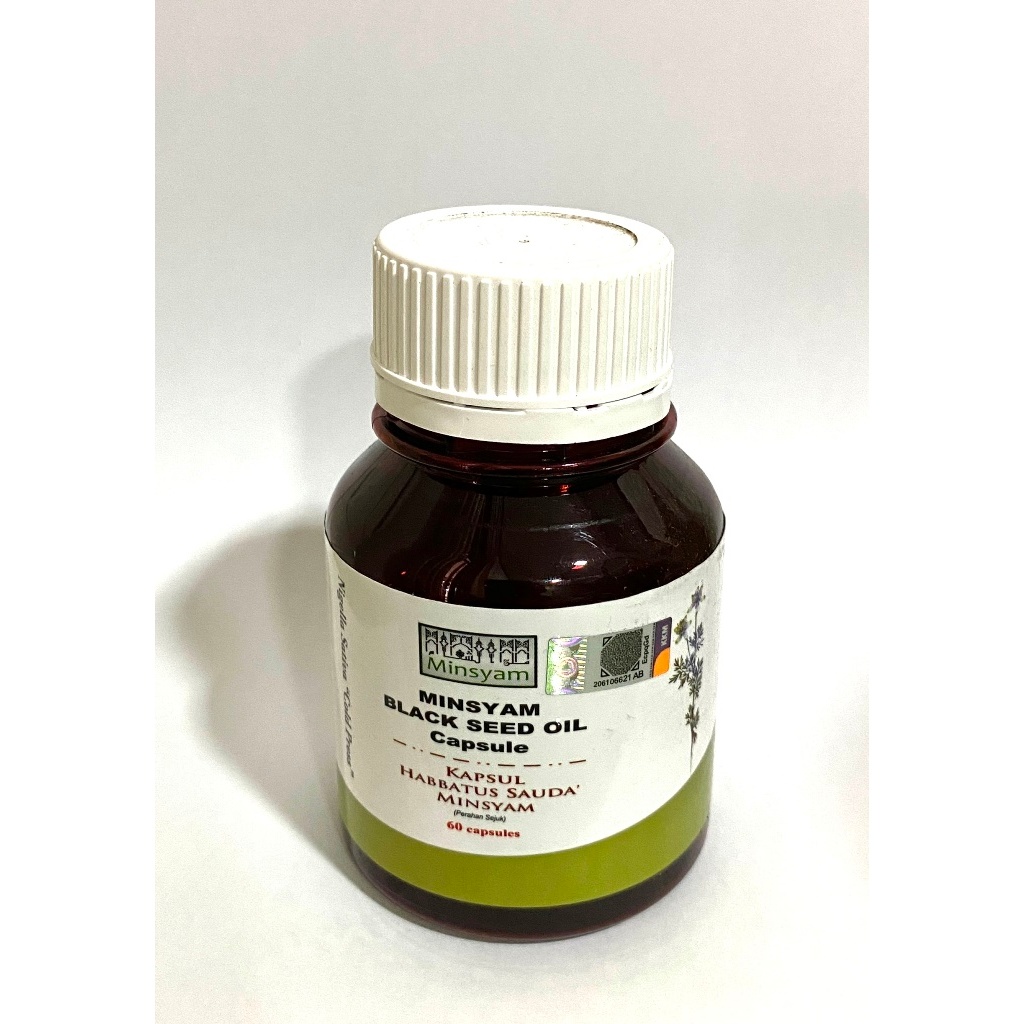 MINSYAM HABBATUS SAUDA (BLACK SEED OIL) Capsule 60s Shopee Malaysia