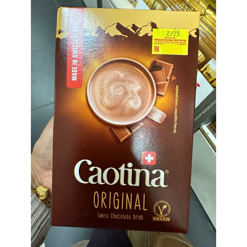 Caotina Original Swiss Chocolate Drink (Switzerland) | Shopee Malaysia