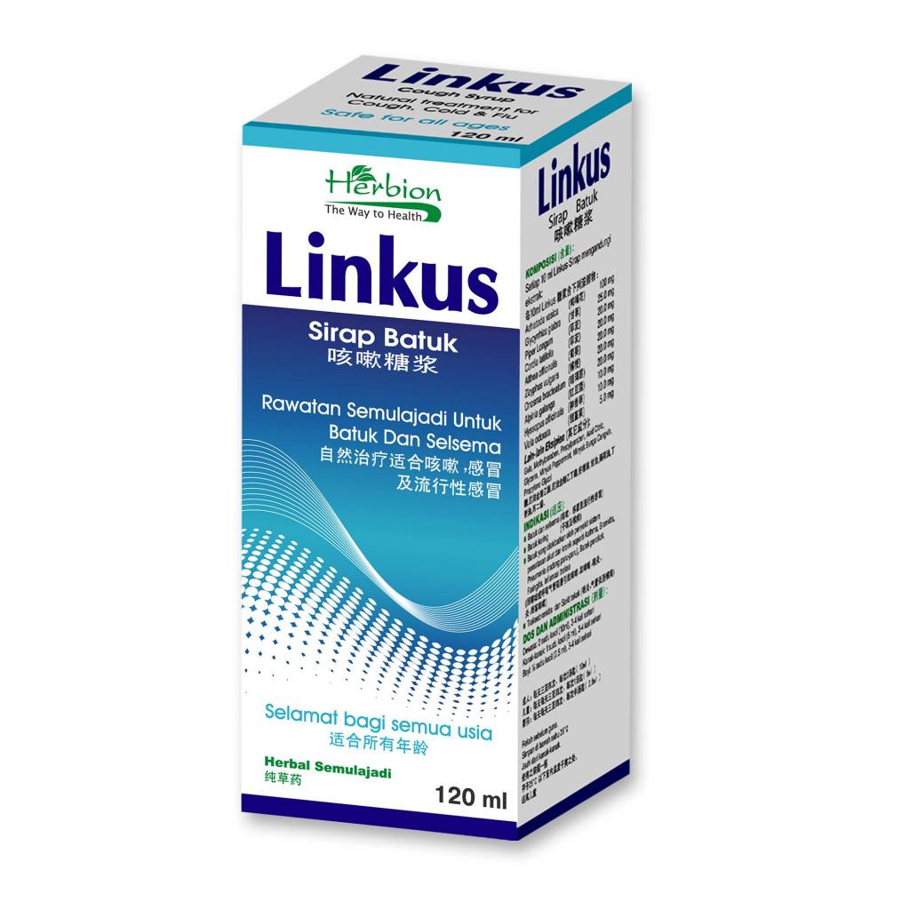 HERBION LINKUS COUGH SYRUP FOR COLD&COUGH 120ML Shopee Malaysia