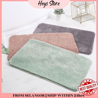 1Pcs Oval Super Absorbent Bathroom Mat Thick 4.5mm Non-Slip Diatom Mud  Toilet Pad Quick-Drying Floor Mat Bath Mat