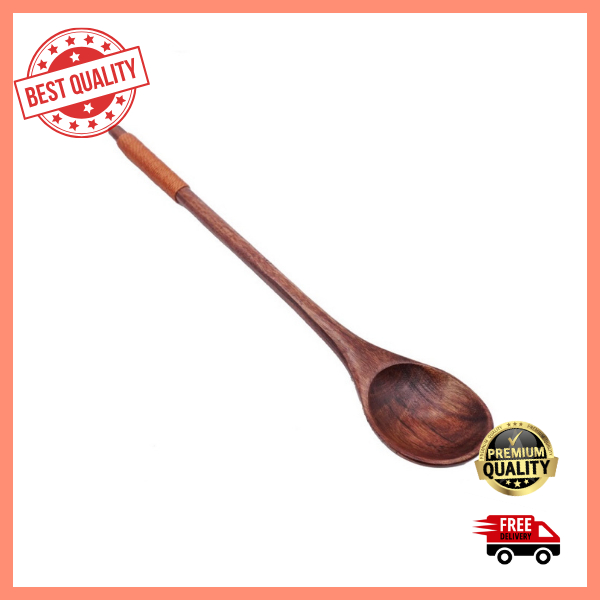 🔥READY STOCK🔥 GOOD QUALITY AVICENNA Long Handled Wooden Bamboo Soup