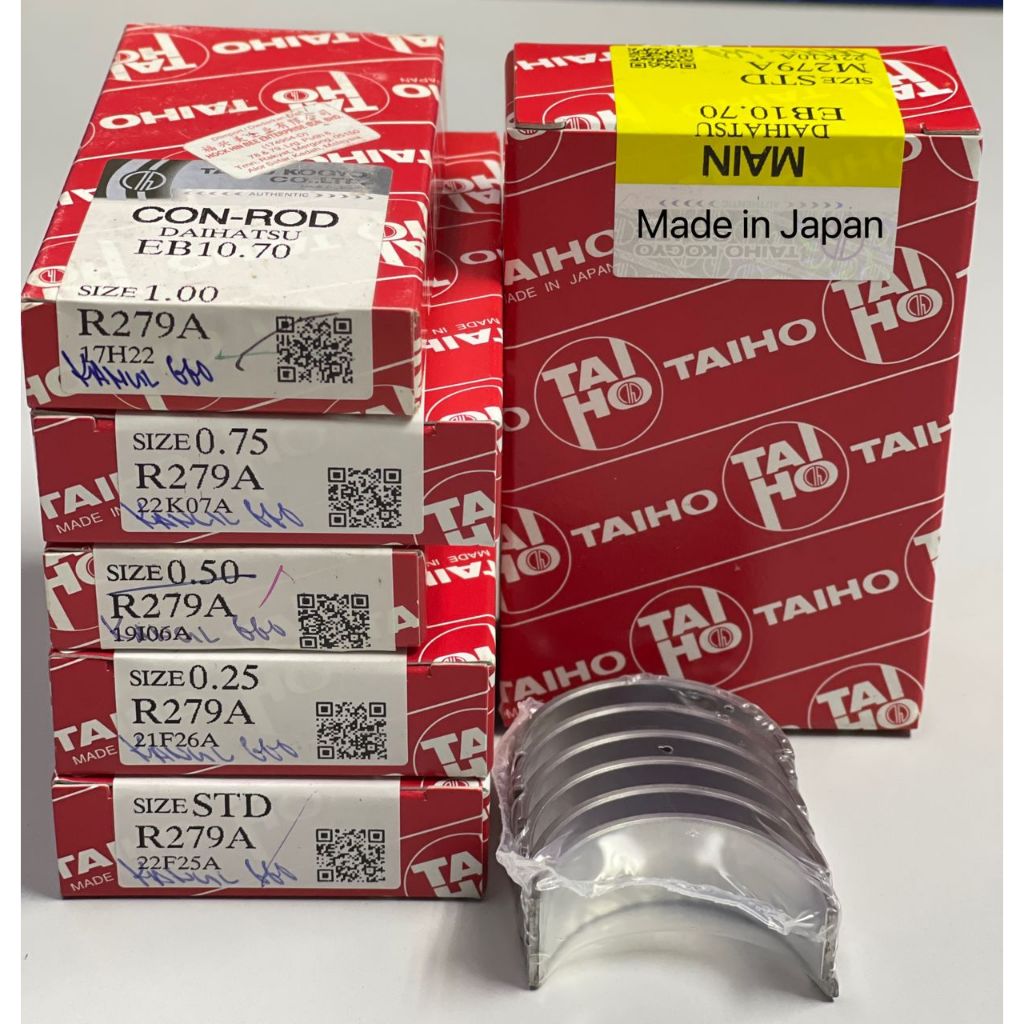 Taiho Engine Bearing Perodua Kancil 660 Viva 660 Con Rod Bearing Set