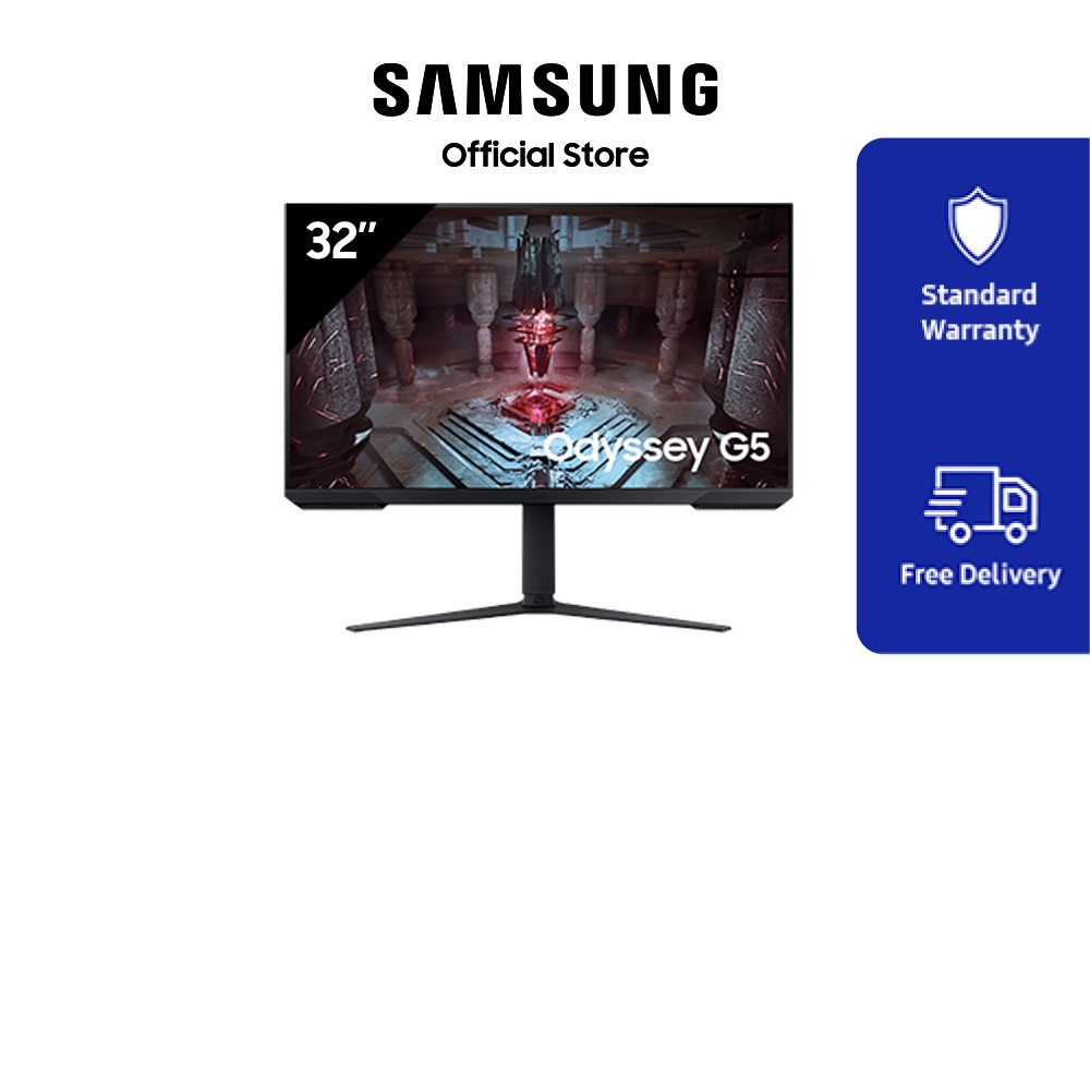 Samsung 32'' Odyssey G5 G51C | QHD | 165Hz Refresh Rate | AMD FreeSync ...