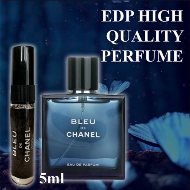 INSPIRED HIGH QUALITY BRANDED MEN PERFUME TESTER 5mll EDP HARGA BORONG BLUE DE CHANEL Shopee Malaysia
