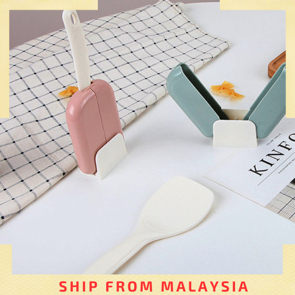 🔥READY STOCK🔥 Stand-up Rice Spoon Storage Rack With Automatic Opening ...