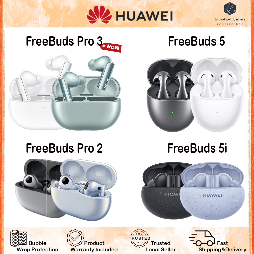 Original Huawei FreeBuds 5 Earphone Wireless Bluetooth Earbuds TWS