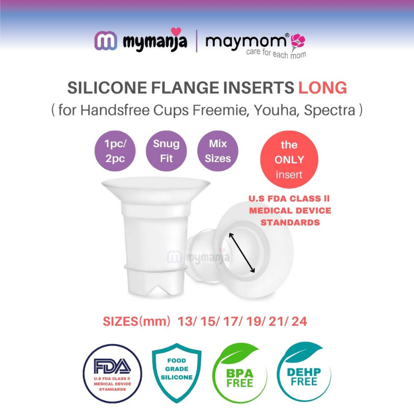 MAYMOM Inserts For Handsfree Cups Imani, Freemie, Youha, Spectra and ...