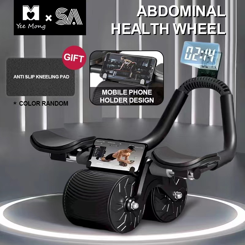 Beginner Abdominal Health Wheel Support Rebound Ab Rollers Fitness