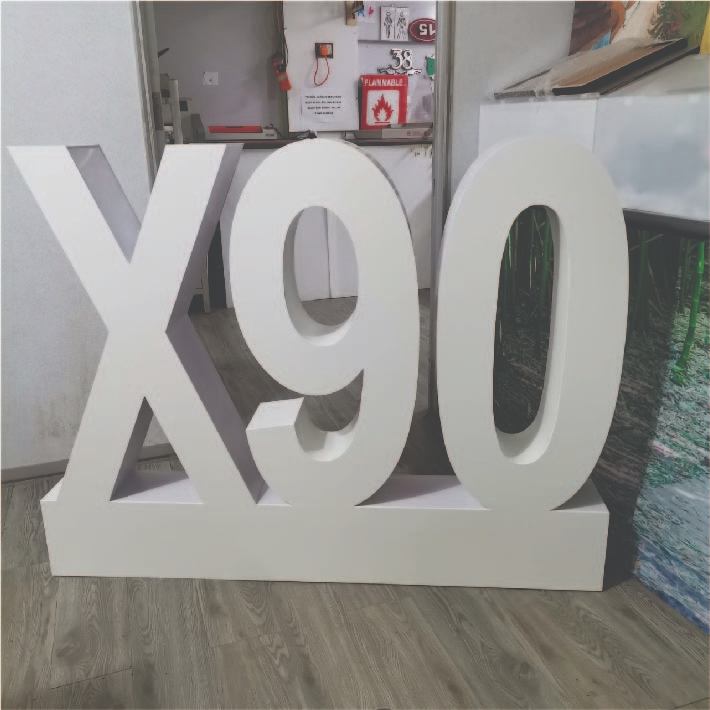 Pvc box up lettering for party, convention, exhibition display use /x90 ...
