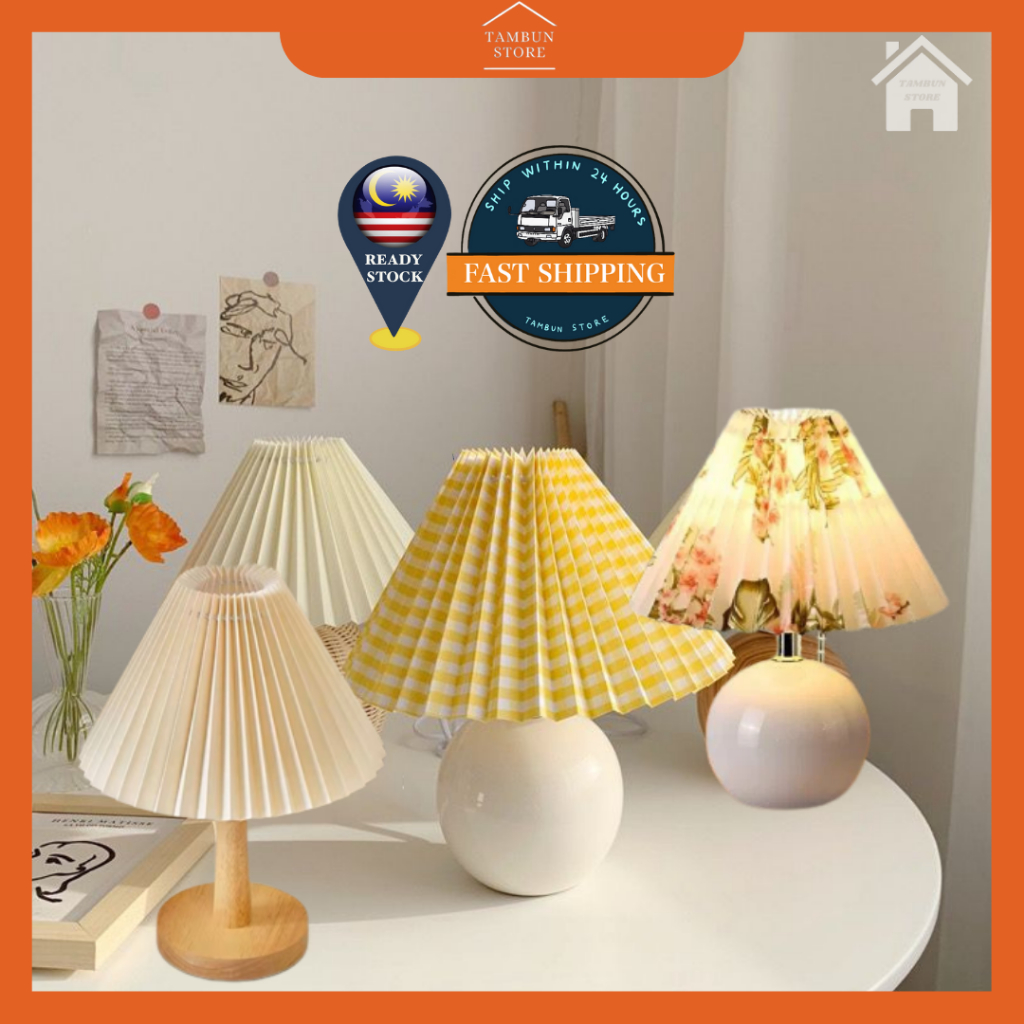 Vintage Night Light Table Lamp Decoration Light Desk Bedroom Bedside