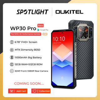 Oukitel WP30 Pro 6.78 FHD+ 12GB+512GB 11000mAh 5G Android 13 108MP Camera  - AliExpress