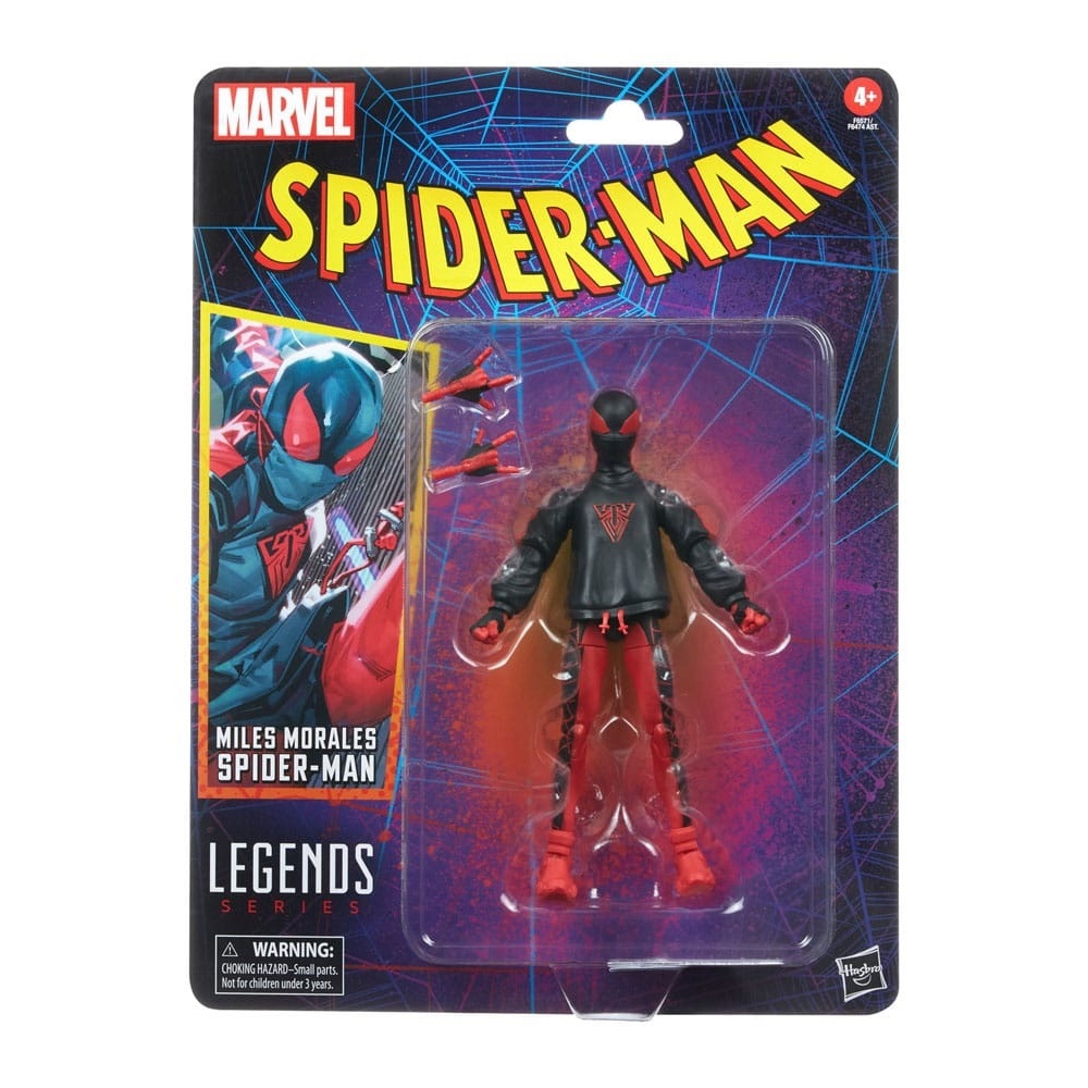 Spider-Man Retro Marvel Legends Miles Morales Spider-Man | Shopee Malaysia