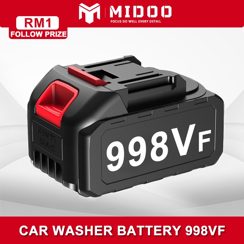 998VF Water Jet Cordless Car Wash lithium battery highvoltage car