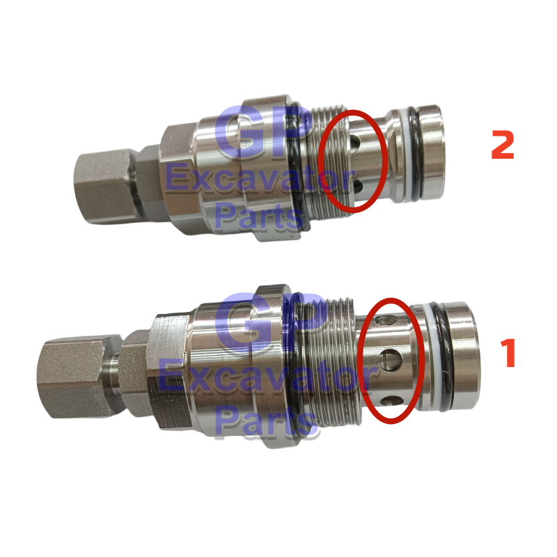 EX120-1 / EX120-2 / EX120-3 Hydraulic Excavator Control Valve Relief ...