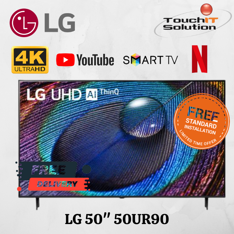 LG 50 UR90 Super Slim HDR10 4K UHD Smart TV (2023) 50UR9050/ 55UR9050/  65UR9050