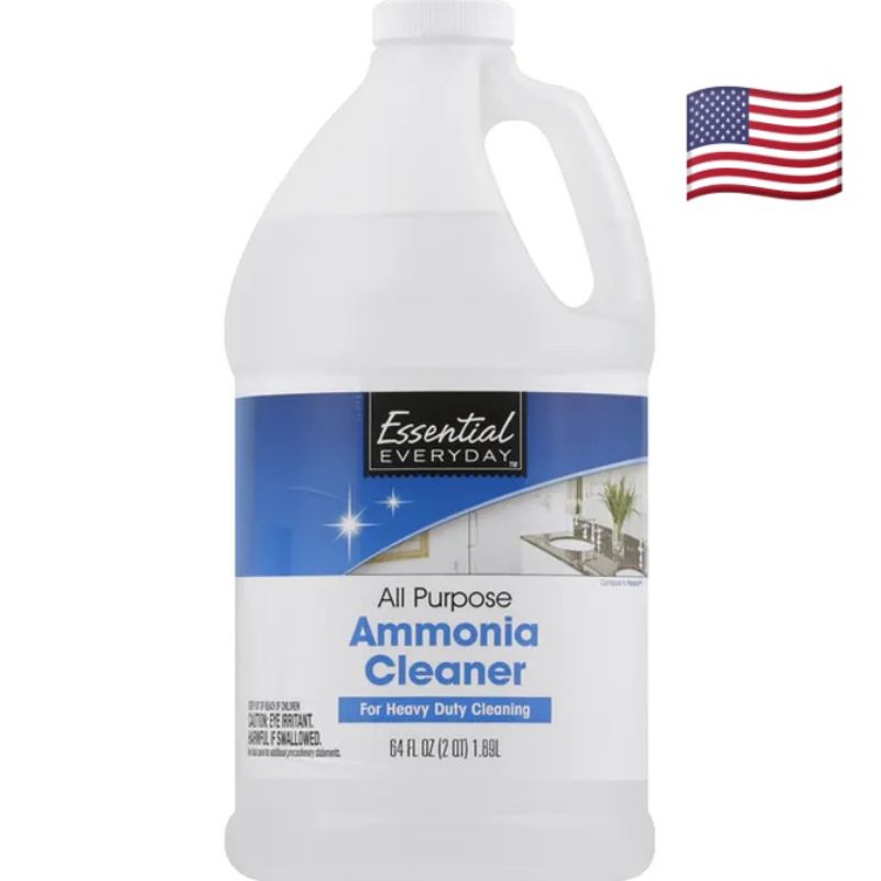 Essential Everyday All Purpose Ammonia Cleaner Heavy Duty 64oz (1.69L