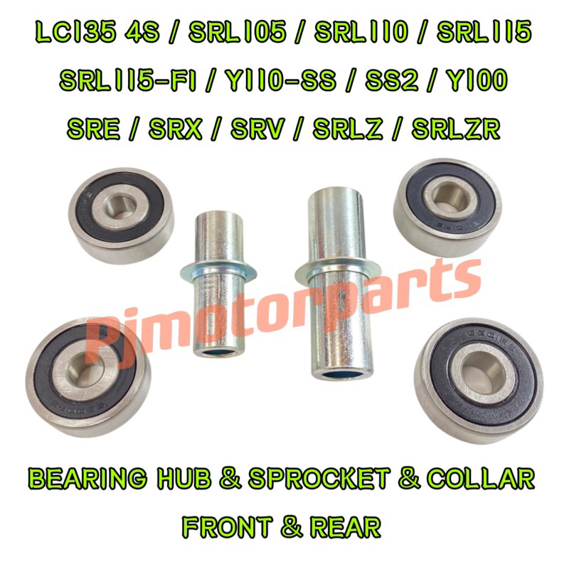 LC135 4S V1-V7/LAGENDA SRL 110 115 Z ZR Fi/SS2/Y110 SS/Y100/SRE/SRX/SRV ...