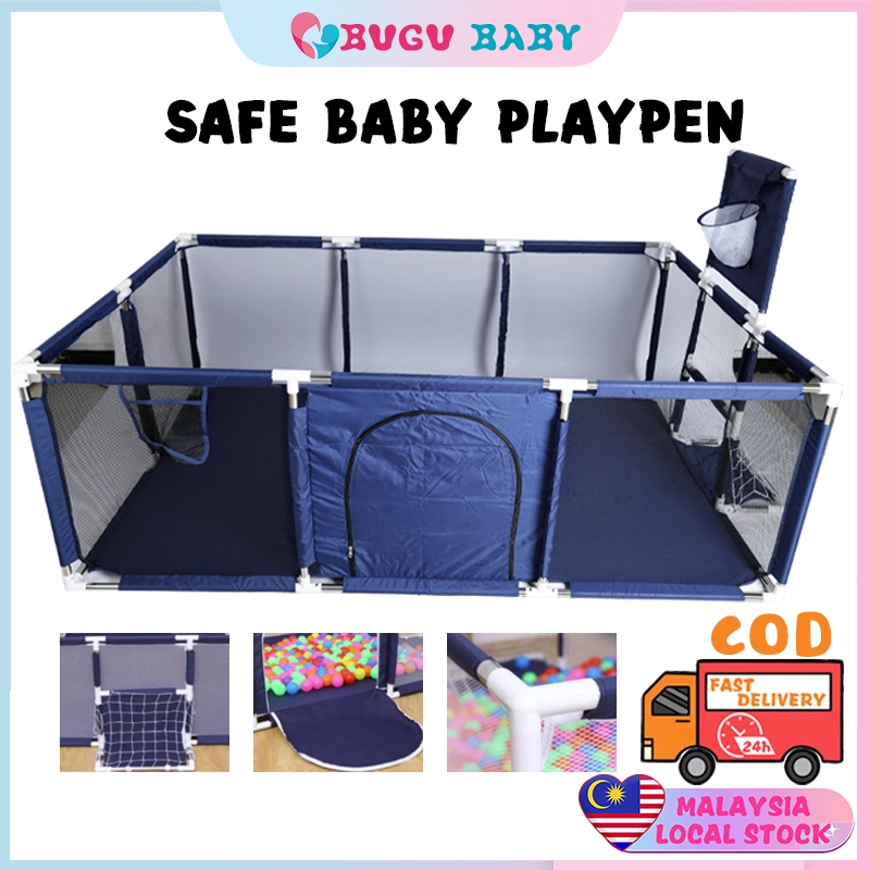 Playpen Baby Baby Kids Safety Playpen Fence Kids Play Yard Indoor Stainless  Steel Play House Playground Children 儿童游戏围栏