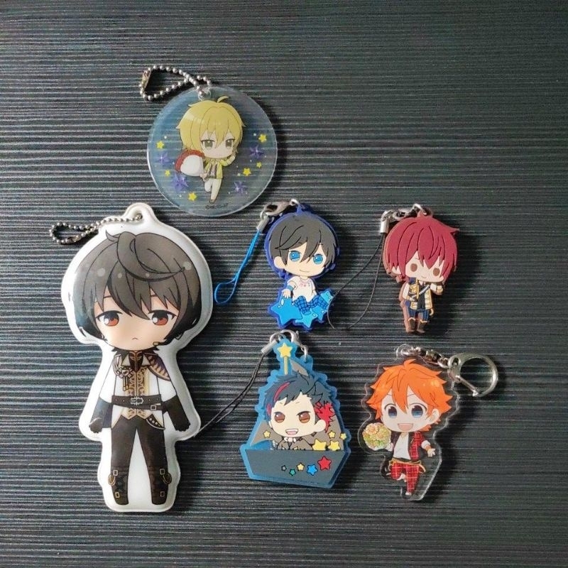 [bundle]Ensemble Stars 2024 Trickstar customizable keychain set